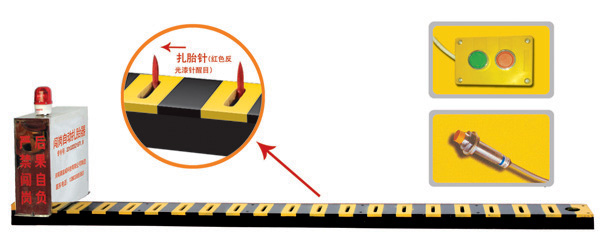 东营河口区V3嵌入式闯岗自动扎胎器/阻车器